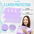 JJ CARE Dental Bibs 13" x 18" (Pack of 125, 250, and 500) - PURPLE